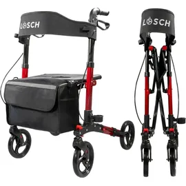 lösch reha Rollator TABAS Mobility Rot 1 St