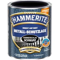 Hammerite Metall-Schutzlack 250 ml hammerschlag schwarz