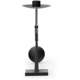 Audo Kerzenständer Interconnect Metall Schwarz