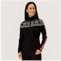 KRIMSON KLOVER Strickpullover Summit 2.0 Zip Neck Schwarz M