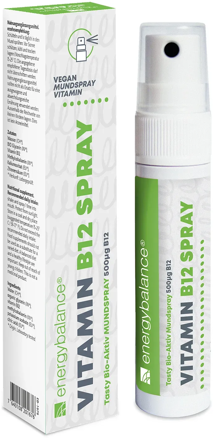 Energybalance Vitamin B12 Mundspray, 25 Milliliter