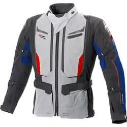 Büse Agadir Motorrad Textiljacke, grau-blau, Größe 58 für Männer