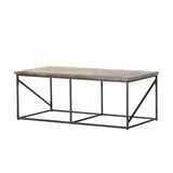 GUTMANN FACTORY Couchtisch Orlando Braun 120 x 45 x 60 cm