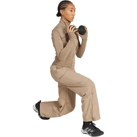 adidas Workout Essentials Woven Jogginghose Braun M
