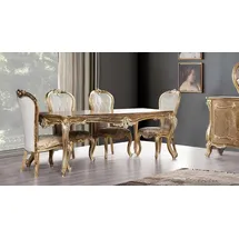 aea Esszimmertisch 110 x 78 x 110 cm gold