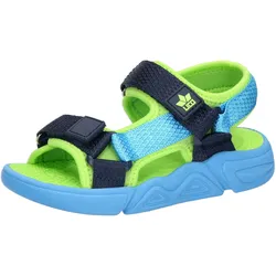 Sandale LICO "Sandale Aydin V", Gr. 30, blau, Synthetik, Schuhe