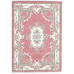 THEKO Vintageteppich  Ming , rosa/pink , Synthetische Fasern , Maße (cm): B: 70 H: 1,4