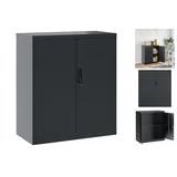 vidaXL Aktenschrank Anthrazit 79x40x90 cm Stahl