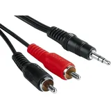 Hama 205107 VE.KA.3,5MM/2CI 5m,