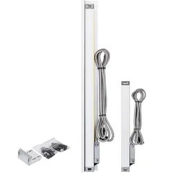 VEVOR Linearmaßstab 3,7 kg Linearwaage Set 250 mm*1000 mm Lineare Skala 3 m Lineare Elektronische Waage Elektronische Waage