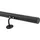 DOLLE Handlaufset zur Wandmontage 1,5m Aluminium anthrazit, rund