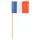 Papstar Deko-Picker Frankreich 8 cm Holz