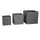 Jet-Line Themse 3er-Set 40 x 20 x 20 cm Schwarz