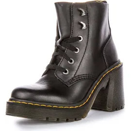 Dr. Martens Jesy 6 Tie Boot Fashion, Black Sendal, 8 US