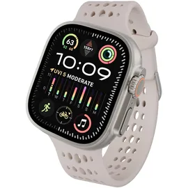 decoded Silicone Ares O Apple Watch 44/46/49mm Clay