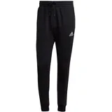 Adidas Essentials Fleece Regular Tapered Hose Black / White L