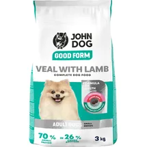 John Dog Good Form Kalb mit Lamm 3 kg