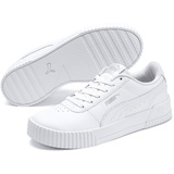 puma white-white-silver 36