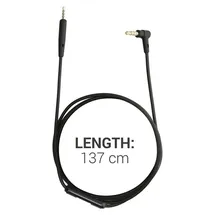 kwmobile Kopfhörerkabel für JBL E30 / E50 / E55BT / E65 BTNC / LIVE 500BT / Ersatz Kabel 150 cm Mikrofon Lautstärkeregler - 3.5mm Klinke