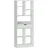 Homcom Bücherregal 60 x 26 x 158 cm Weiß