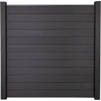 GROJA Solid Stecksystem 180 x 180 cm anthrazitgrau