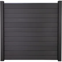 GROJA Solid Stecksystem 180 x 180 cm anthrazitgrau