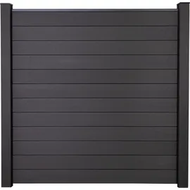 GROJA Solid Stecksystem 180 x 180 cm anthrazitgrau