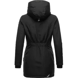Navahoo Winterjacke schwarz / weiß XS