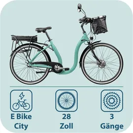 Tretwerk Linea 28 Zoll RH 48 cm Damen grün