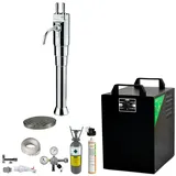 bietal® Sprudel Tafelwasseranlage BT-25U Schanksäule Classic mit Hebel mit Filteranlage