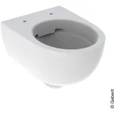 Geberit Renova Compact Wand-WC Tiefspüler, 500377, verkürzte Ausladung, rimfree, weiß