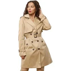 La Modeuse  Trenchcoats 72589_P168155  in Beige, EU XXL