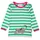 Toby Tiger Langarmshirt mit Kätzchen Applikation in grün | Gr.: 104