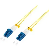 Logilink FS0LC00, - Patchkabel LWL, LC Duplex, OS2, 0,5 m