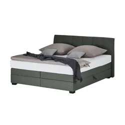 vanDoorn Boxspringbett  Chiara ¦ grau ¦ Maße (cm): B: 172 H: 107