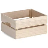 Zeller Allzweckkiste Holz 14,5 cm x 24 cm x 28 cm Natur