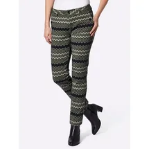 Heine Jeanshose Schwarz 48