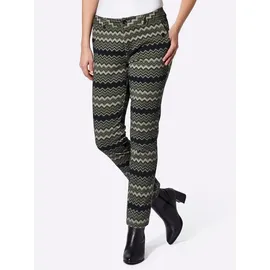 Heine Jeanshose Schwarz 48