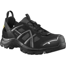 Haix Sandale schwarz/silber Black Eagle Safety 61 Low ESD, S1P, EU-Schuhgröße: 38