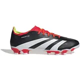 adidas Predator 24 League Low MG Core Black / Cloud White / Solar Red 40 2/3