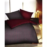 KAEPPEL Eternity Combo Mako-Satin rubin rot 155 x 220 cm + 80 x 80 cm