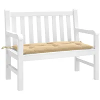 VidaXL Gartenbank-Auflage Melange Beige 100x50x7 cm Stoff