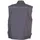 Planam Weste Canvas 320 grau/schwarz