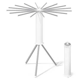 Songmics Wäscheständer klappbar, Ständer ausziehbar, platzsparend,