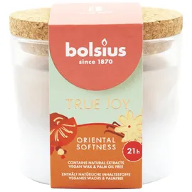 Bolsius True Joy Duftkerze 66 mm orange