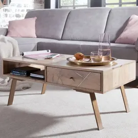 Wohnling Sikar Braun Mangoholz 95 x 42 x 50 cm