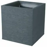 Eda Blumentopf quadratisch 39 cm 35 l grau