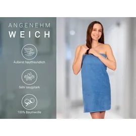 ZOLLNER Handtuchset 3-tlg. blau