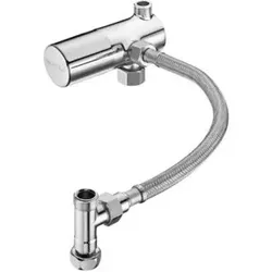 Schell Eckventil-Thermostat-Set auf G 3/8 Abgang, flexibel, verchromt