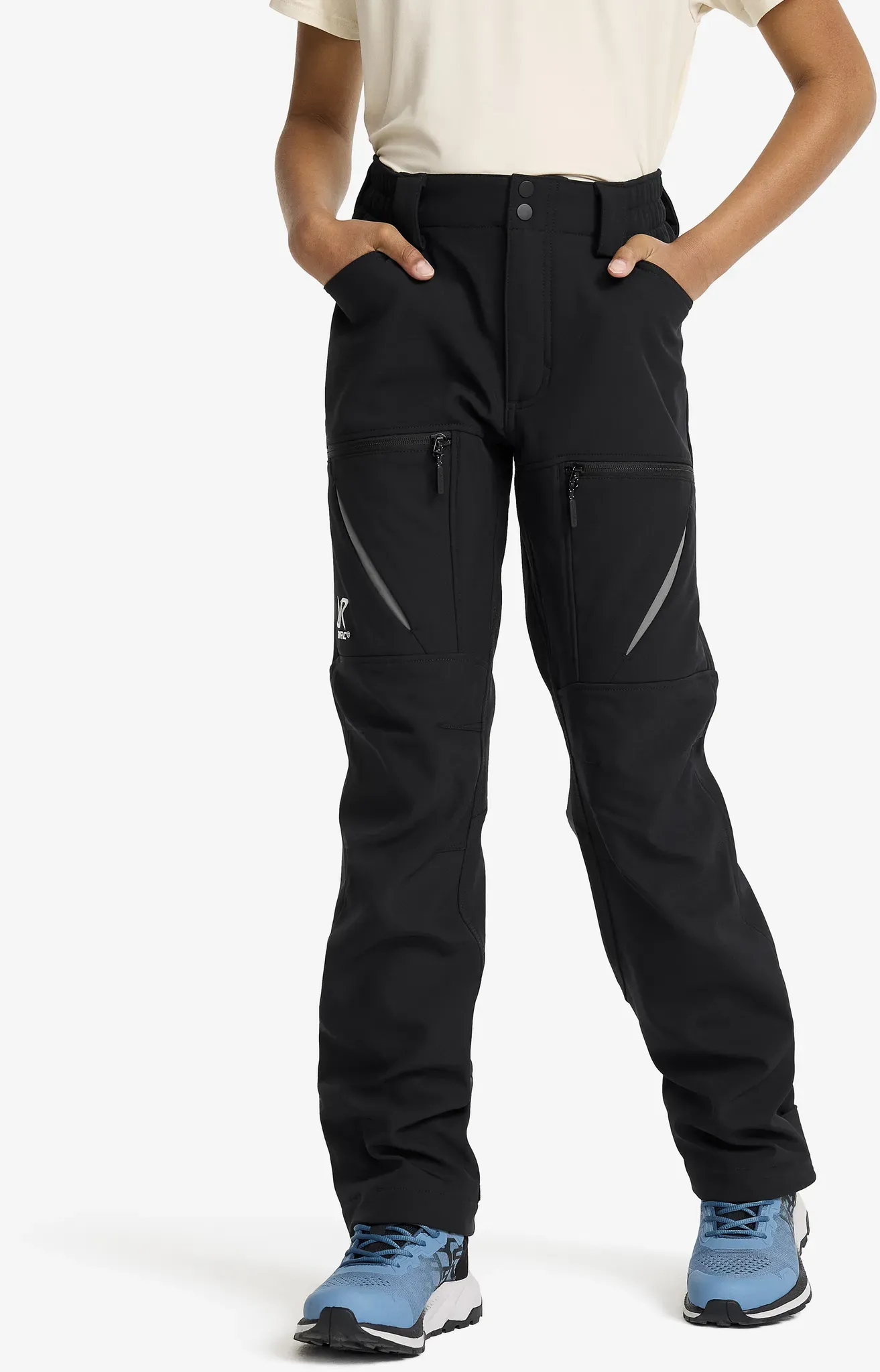 Hiball Softshell Pants Teens Black, Größe:152 - Kinder & Teens > Hosen - Schwarz